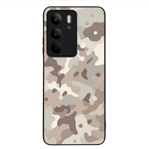 Θήκη Sonique Camouflage Army Series για Realme C75 4G Μπεζ