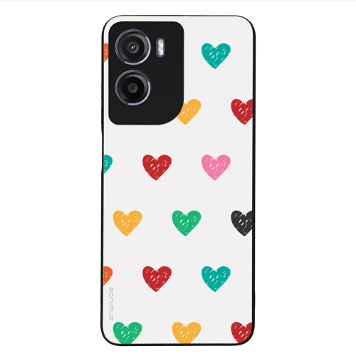 Θήκη Sonique Heart Series για Motorola Moto G05 4G / Moto E15 4G Λευκό 02