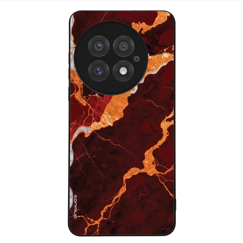Θήκη Sonique Marble Series για OnePlus 13 5G Κόκκινο