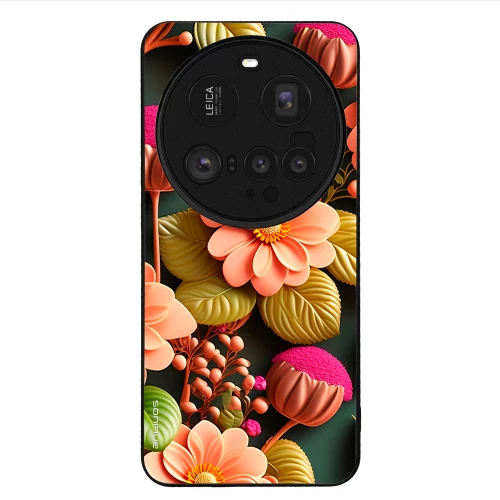 Θήκη Sonique 3D Flower Series για Xiaomi Xiaomi 15 Ultra 5G Σομόν