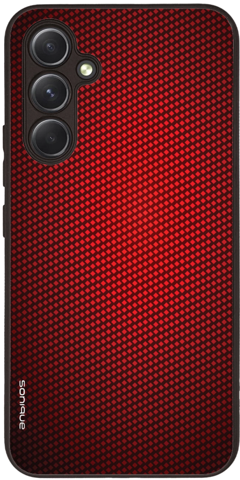 Θήκη Sonique Carbon Series για Samsung Galaxy A54 5G Κόκκινο