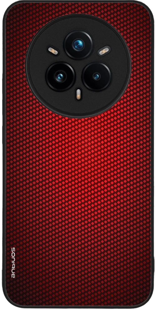 Θήκη Sonique Carbon Series για Realme Realme 14 Pro Plus 5G Κόκκινο