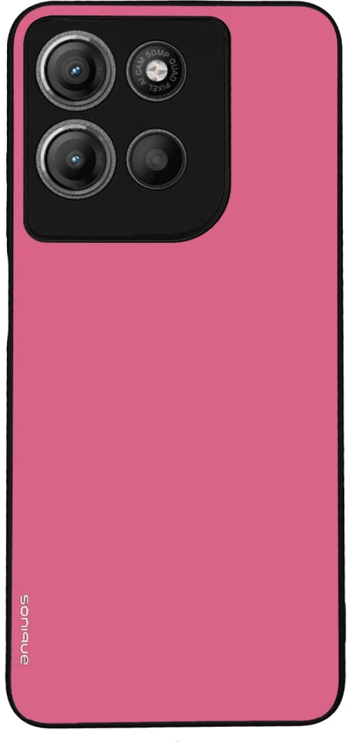 Θήκη Sonique ColorBloc Series για Motorola Moto G15 4G / Moto G15 Power Ροζ