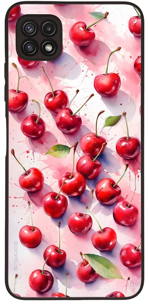 Θήκη Sonique Fruit Series για Samsung Galaxy A22 5G Κεράσι