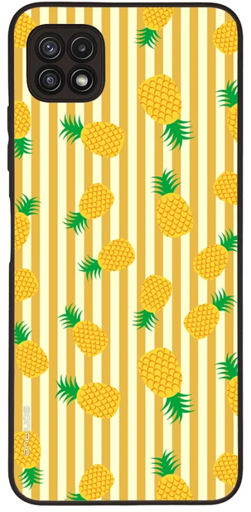 Θήκη Sonique Fruit Series για Samsung Galaxy A22 5G Ανανάς 01
