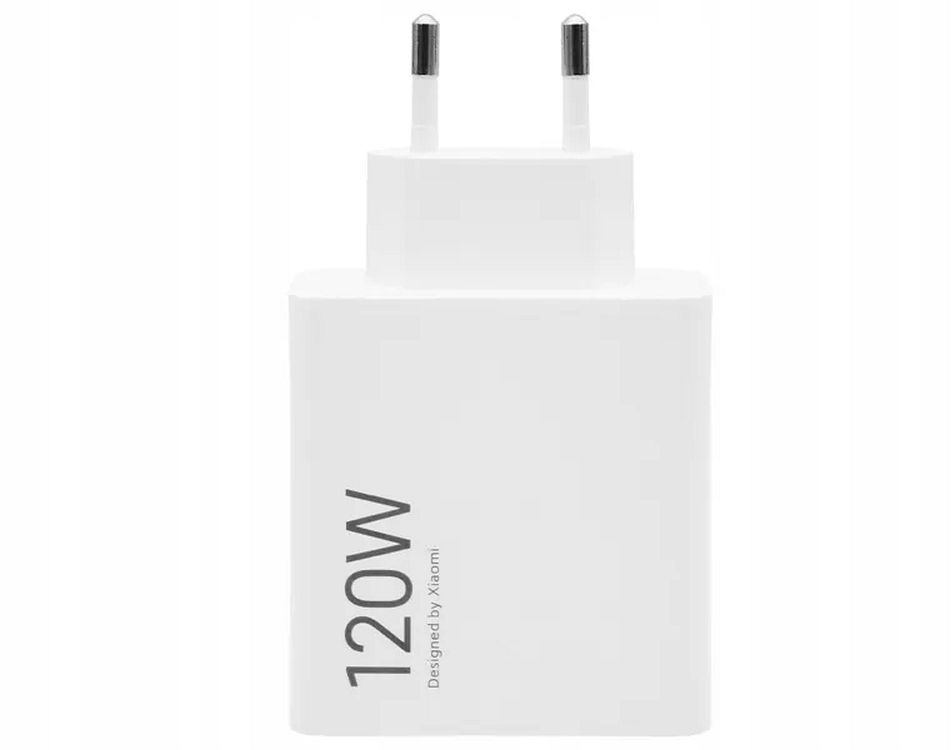 XIAOMI original charger USB A QC3.0 3A 120W MDY-14-EE + data cable USB A to Type C 6A 1m white bulk