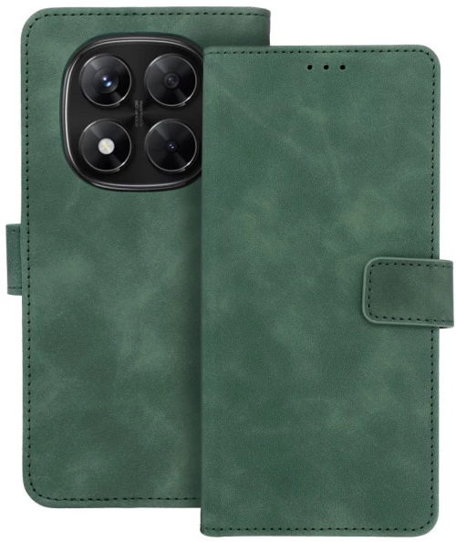 TENDER Book Case for XIAOMI Redmi Note 14 PRO 4G green