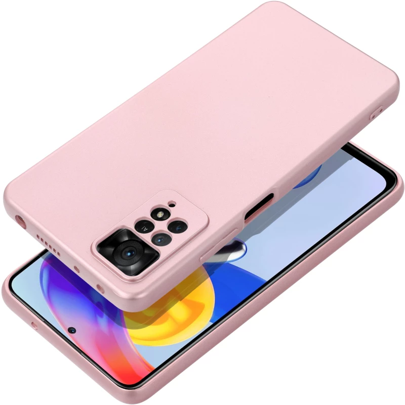 METALLIC Case for XIAOMI Redmi 14C pink