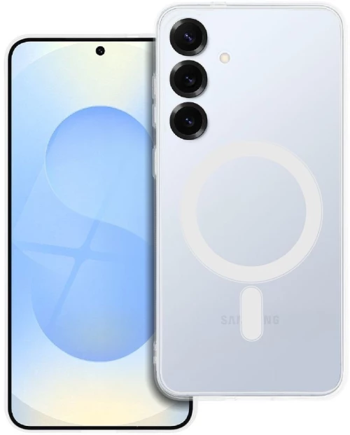 CLEAR Case 2 mm for SAMSUNG S25 Plus compatible with MagSafe (camera protection) transparent