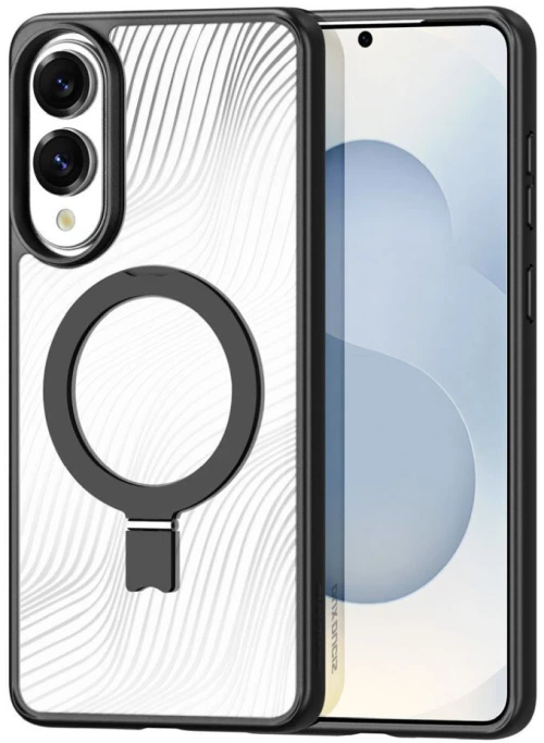 DUX DUCIS case AIMO MAG compatible with MagSafe for SAMSUNG S25 Edge black