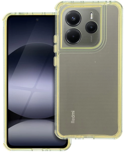 MATRIX CLEAR Case for XIAOMI Redmi Note 14 5G yellow