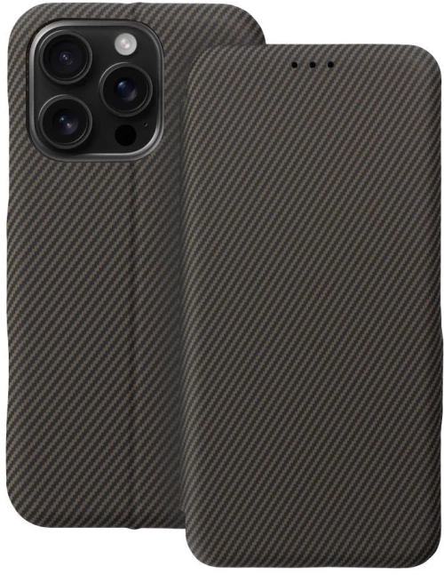 FOLIO Side Magnet book case for IPHONE 16 PRO brown