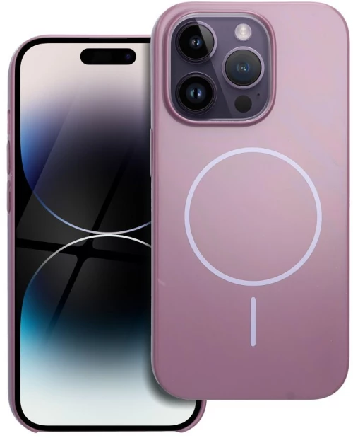 Glossy Mag Cover compatible with MagSafe for IPHONE 14 PRO purple