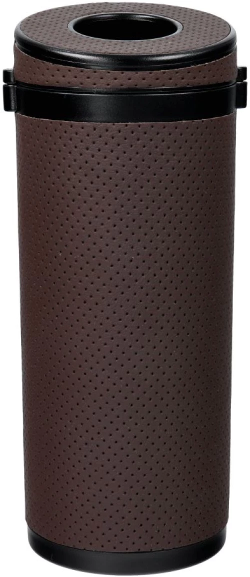 Tube-shaped tissue dispenser brown