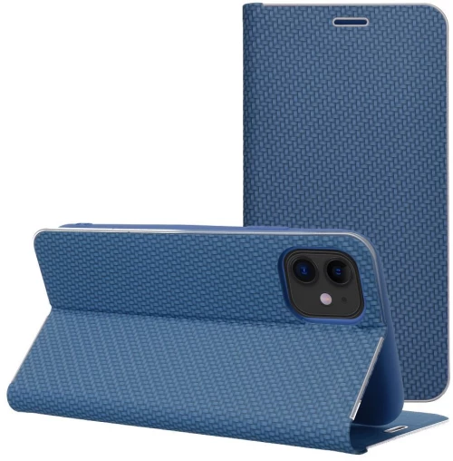 LUNA Book Carbon for IPHONE 16e (SE 4 2025) blue