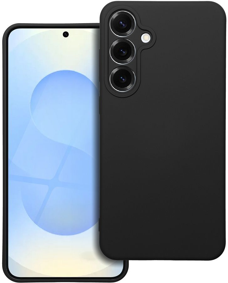 SILICONE case for SAMSUNG S25 Plus black