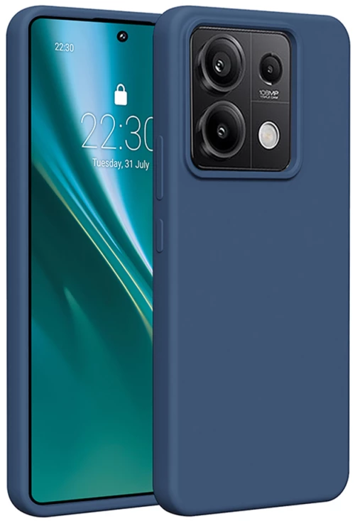 Etteri Silicone case for Xiaomi Redmi Note 13 Pro 5G dark blue