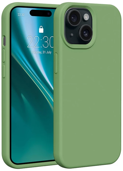 Etteri Silicone case for iPhone 11 light green