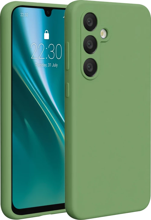 Etteri Silicone case for Samsung Galaxy A36 5G light green