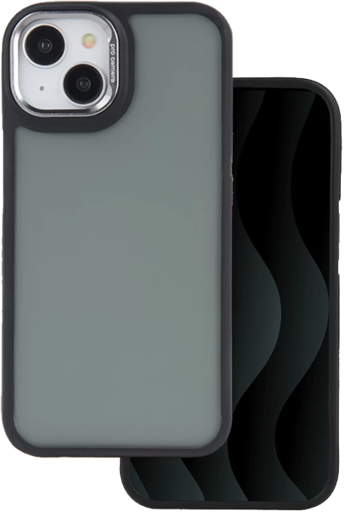 Crystal Black case for Samsung Galaxy S25 Plus grey