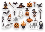 Βρώσιμα σχέδια Halloween v7 - 23τμχ