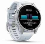 Smartwatch GARMIN 753759337971 Λευκό Ασημί