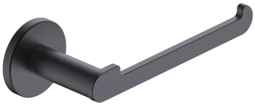 Χαρτοθήκη Μπάνιου Practic με Κόλλα Imex 16x5εκ., Μαύρο Ματ