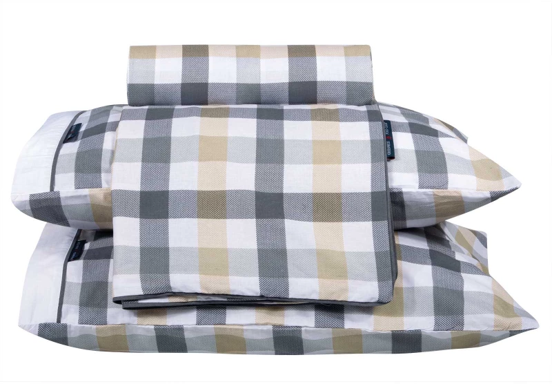 GREENWICH POLO CLUB ΣΕΤ ΣΕΝΤΟΝΙΑ KING ESSENTIAL 2265 BEIGE, GREY
