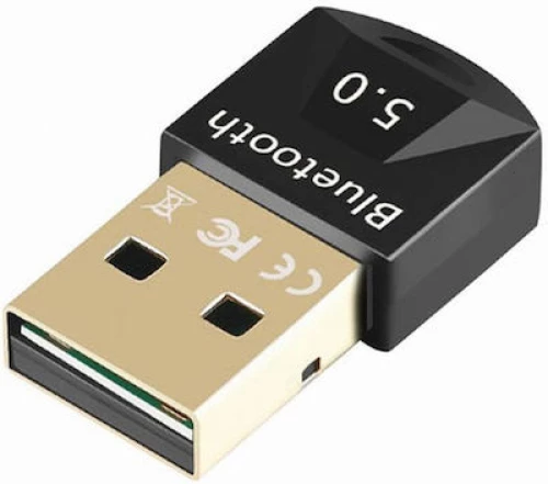 Gembird USB Bluetooth 5.0 Αντάπτορας με Εμβέλεια 20m -  Μαύρο