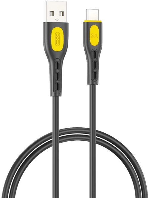 XO NB280 Καλώδιο δεδομένων Type-C 1M 3A Μαύρο