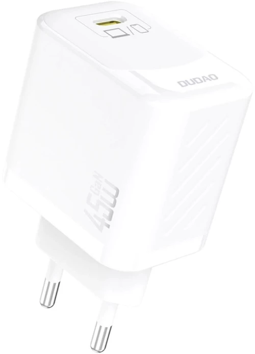 Dudao Φορτιστής Σπιτιού Type-C 45W  PD - Λευκό
