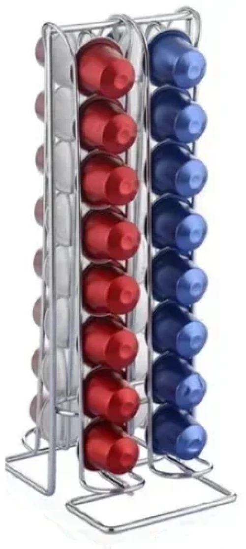 Μεταλλική Βάση Οργάνωσης για 32 Κάψουλες Nespresso 30x13x10 cm 5403175
