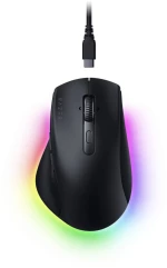 Razer PRO CLICK V2 - Wireless Ergonomic Mouse - ChatGPT AI - RGB Gaming - Long Battery