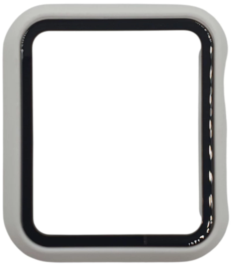 Naxius Case Glass Tempered  Apple Watch S1_S2_S3 38mm White Naxius