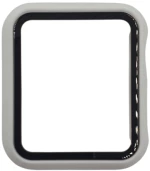 Naxius Case Glass Tempered  Apple Watch S1_S2_S3 38mm White Naxius