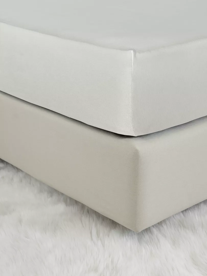 Σεντόνι Tender - Oat Beige Μπεζ Ημίδιπλο με Λάστιχο 120x200+40