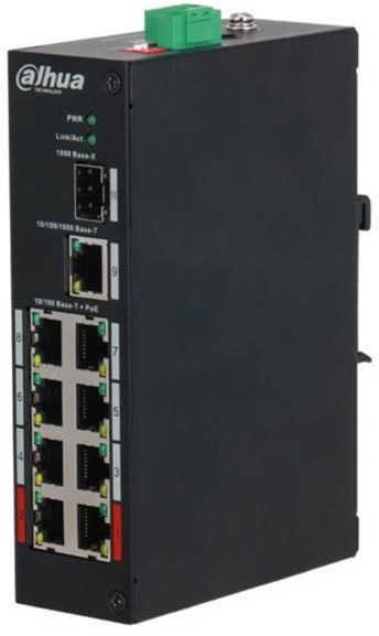 Switch|DAHUA|PFS3110-8ET-96-V2|PoE ports 8|96 Watts|DH-PFS3110-8ET-96-V2