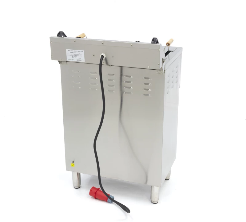 Deep Fryer - 30L - 1 Basket - with Drain Tap and Stand