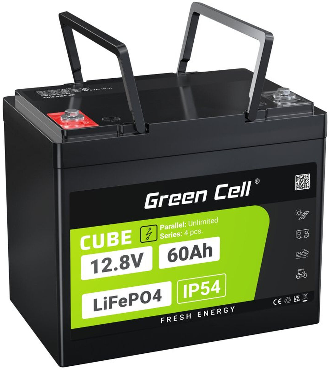 Μπαταρία για SAI Green Cell LFPGC12V60AH 60 Ah 768 Wh