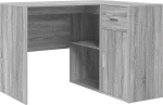 vidaXL Γωνιακό Γραφείο Γκρι Sonoma 102x88x75 cm Φτιαγμένο Ξύλο
