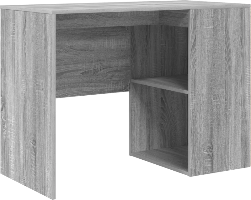 vidaXL Γωνιακό Γραφείο Γκρι Sonoma 102x88x75 cm Φτιαγμένο Ξύλο