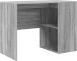 vidaXL Γωνιακό Γραφείο Γκρι Sonoma 102x88x75 cm Φτιαγμένο Ξύλο