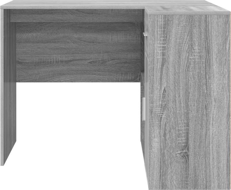 vidaXL Γωνιακό Γραφείο Γκρι Sonoma 102x88x75 cm Φτιαγμένο Ξύλο