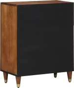 vidaXL Μπουφές 60x33x75 εκ. Μασίφ Ξύλο Μάνγκο