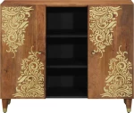 vidaXL Μπουφέ 90x33x75 εκ. Μασίφ ξύλο μάνγκο