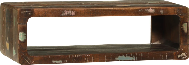 vidaXL Ντουλάπι Τηλεόρασης Πολύχρωμο 80x30x25 cm Μασίφ Ξύλο Ανακυκλωμένο