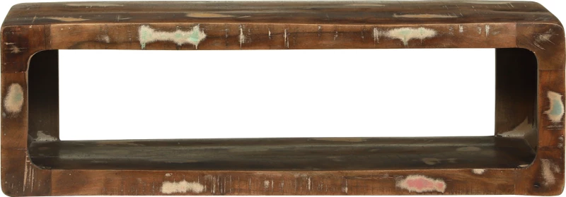 vidaXL Ντουλάπι Τηλεόρασης Πολύχρωμο 80x30x25 cm Μασίφ Ξύλο Ανακυκλωμένο