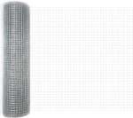 vidaXL Φράχτης Σύρματος 0,8x50 μ Γαλβανισμένο Ατσάλι