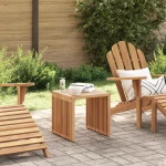 vidaXL Τραπεζάκι Κήπου 45 x 42.5 x 45 εκ. Μασίφ Ξύλο Teak
