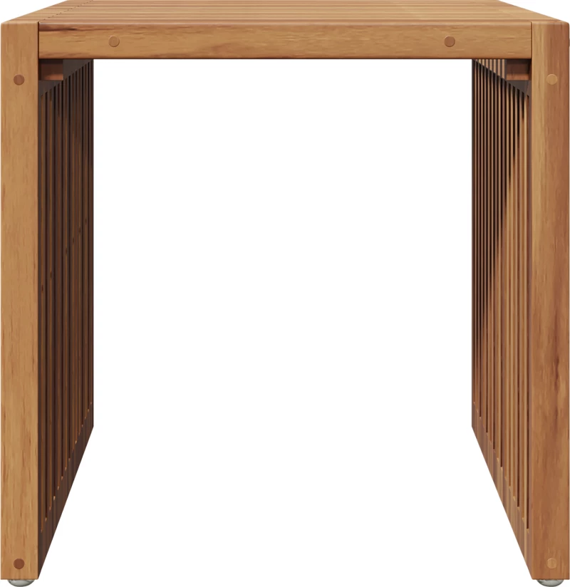vidaXL Τραπεζάκι Κήπου 45 x 42.5 x 45 εκ. Μασίφ Ξύλο Teak
